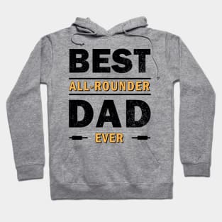 Best All-Rounder Dad Black Hoodie